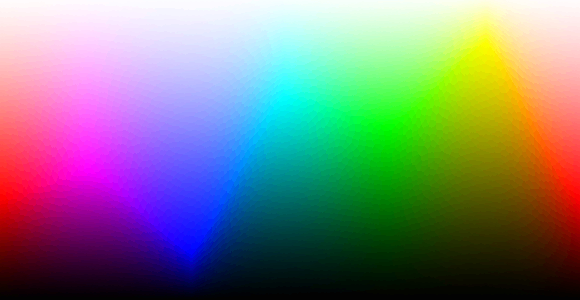 rainbow palette 8 color Bit Depth