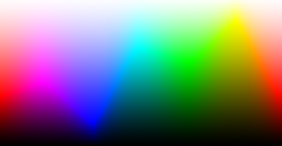 24 Bit Color Chart