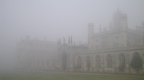 St Johns College - New Court in the Fog