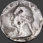 макроснимок монеты