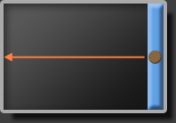 sensor cleaning diagram - top view