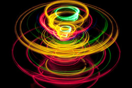 slow shutter speed photography lights